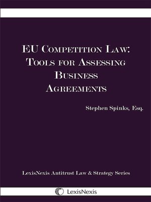 cover image of EU Competition Law